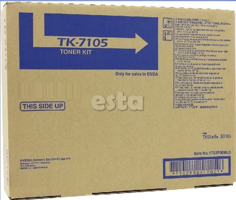 Tk7105 Cartucho de tóner compatible para uso en copiadoras Kyocera Taskalfa 3010I
