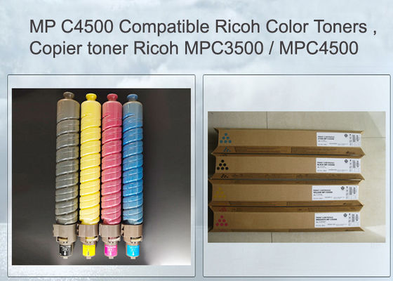 MPC4500 copiador Ricoh Cartucho de tóner para Aficio MPC3500 4 conjuntos
