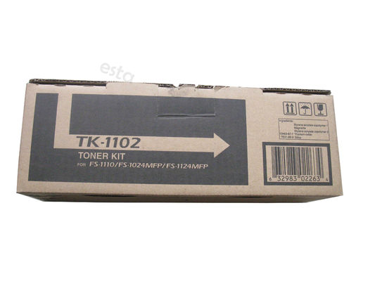 FS1124 Impresora multifunción Kyocera Cartuchos de tóner TK-1102 Capacidad 2100 páginas