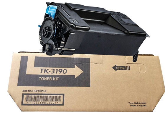 Cartuchos de tono de Kyocera de alta capacidad de 25K negro TK-3190 / 1T02T60NL0