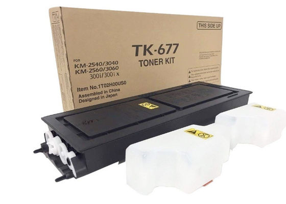 TK677 Cartuchos de tóner de Kyocera para KM - 2540 / 3040 / 2560 / 3060 / 300i máquina de fotocopia