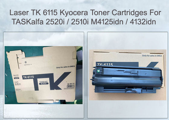 Cartuchos de impresora de 15k de Kyocera TK6115 Versión de la UE para Kyocera ECOSYS M4132idn