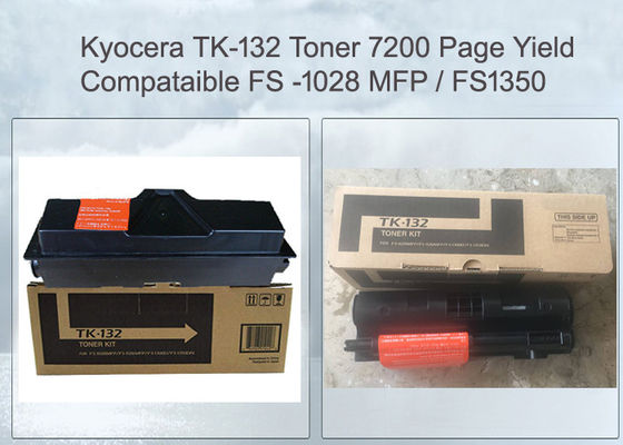 Compatible Tk-132 Tk132 Tóner negro para Kyocera Mita Fs-1028mfp Fs-1300d Fs-1350