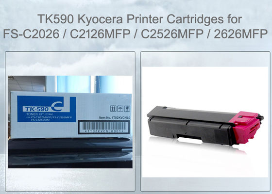 Cartuchos de tono de impresora Kyocera TK590 baratos que imprimen hasta 5000 páginas