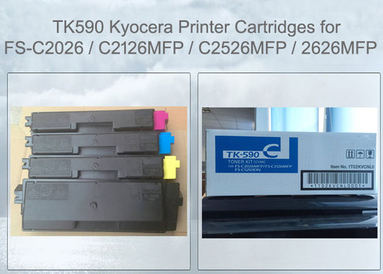 Cartucho de tóner compatible de Kyocera TK590 Adaptación de Kyocera FS C2026 FS C2126 FS C5250 FS C2526