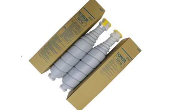 Bizhub 601 Konica Minolta Toner TN - 710 con tapa de color amarillo superior