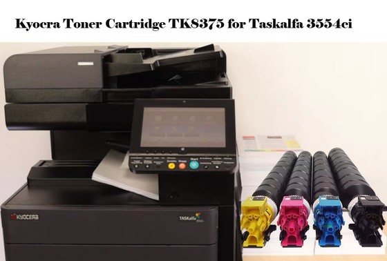 TK8375 TK-8375 TK8377 TK8376 TK8378 Cartucho de tono de color para Kyocera TASKalfa 3554ci