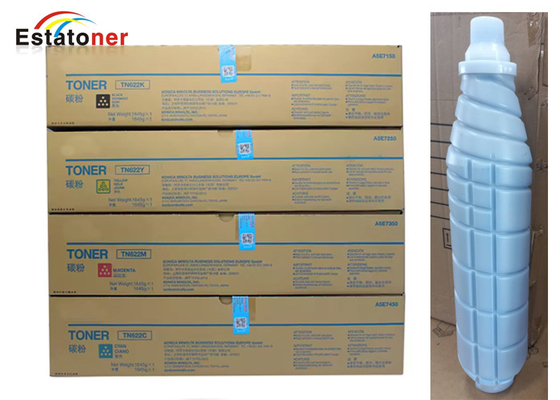 Cartuchos de tóner de color Konica Minolta TN622 para su uso en Bizhub PRESS C1085/1100/6085/6110