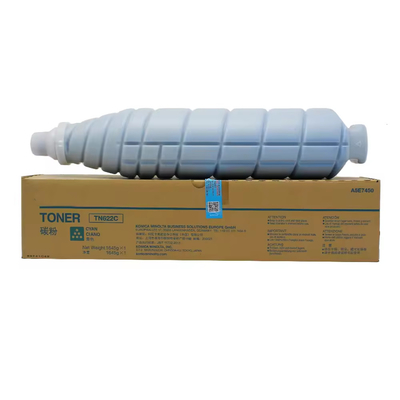 Konica Minolta Toner TN622 Ciano Cartuchos de tóner de color A5E7150 A5E7250 A5E7450