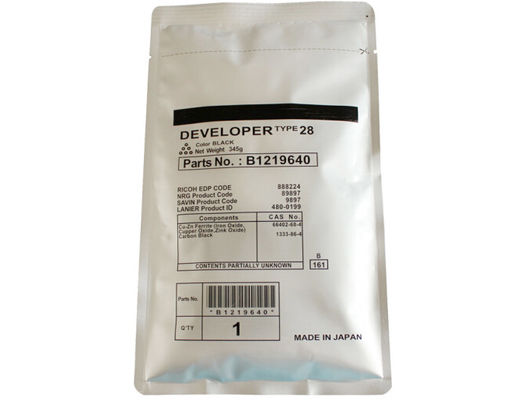 B1219640 Tipo 28 Desarrollador Japón Ricoh Toner Cartucho 60000 páginas / Ricoh Aficio Toner 1015 2015 2018