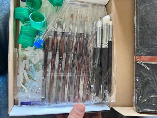 Dónde comprar pinceles de pintura de pasatiempo de larga duración para modelos y juegos de guerra de mesa