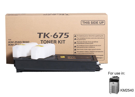 Kyocera KM - 2560 copiadora Toner Cartucho TK - 675 con Chip