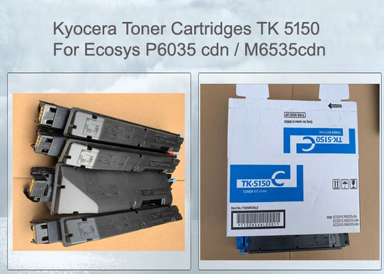 Kit de tonificación de calidad original de Kyocera TK5150 BK/C/M/Y para Kyocera ECOSYS M6535cidn