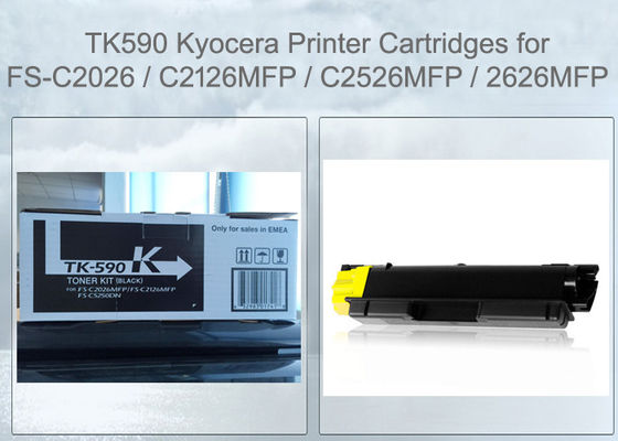 Cartucho de tóner compatible de Kyocera TK590 Adaptación de Kyocera FS C2026 FS C2126 FS C5250 FS C2526