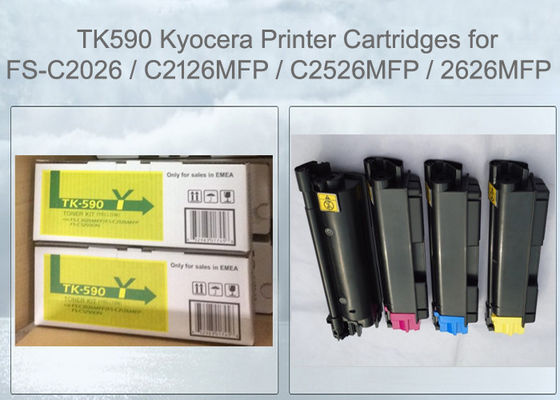 Cartucho de tóner compatible de Kyocera TK590 Adaptación de Kyocera FS C2026 FS C2126 FS C5250 FS C2526