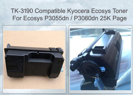 TK-3190 Cartucho de tono de Kyocera negro de gran capacidad para la impresora mono ECOSYS P3055