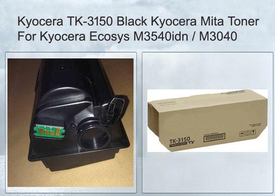 Cartuchos de tóner de Kyocera 1T02NX0NL0 Capacidad estándar TK3150 Negro