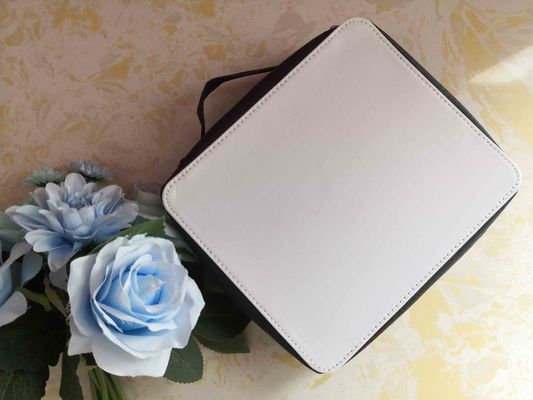 Bolsa de maquillaje en blanco de sublimación Bolsa cosmética de sublimación personalizada