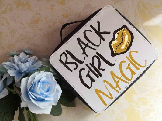 Bolsa de maquillaje en blanco de sublimación Bolsa cosmética de sublimación personalizada