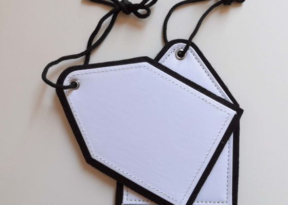 Tinta de sublimación en blanco de fresador de automóviles etiqueta de colgador para impresión personalizada